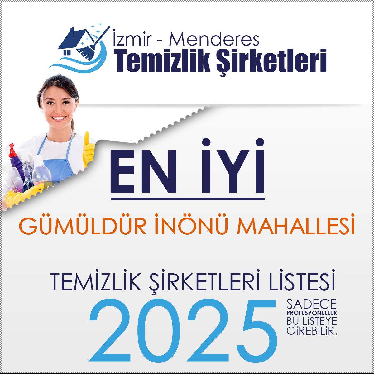 Gümüldür İnönü Mahallesi Temizlik Şirketleri